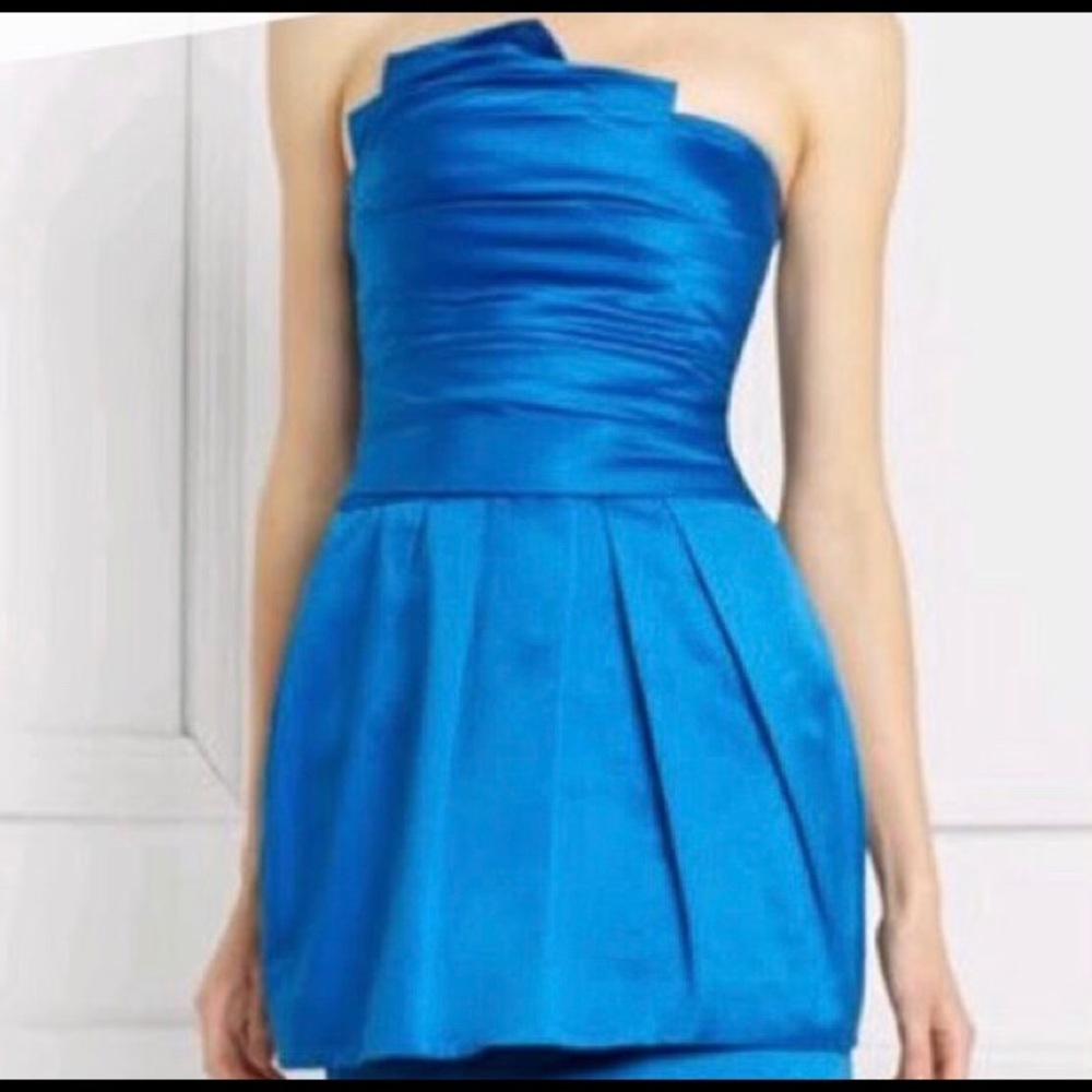 NEW - BCBGMaxAzria Blue Cocktail Dress - size 4